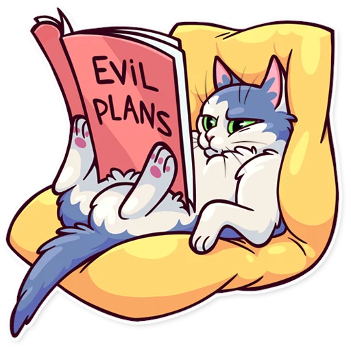 📖 Стикер «Meme Cats» для Telegram