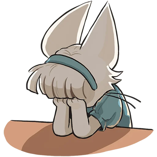 😔 Стикер «Кошечка Мия без текста» для Telegram