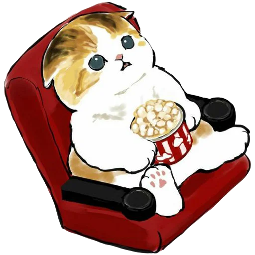 😫 Стикер «kittynyam» для Telegram