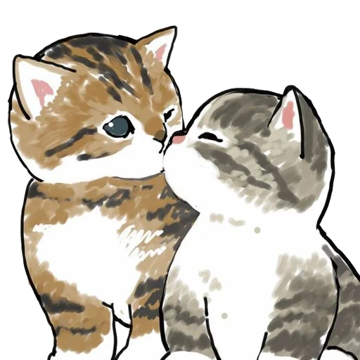 💞 Стикер «kittynyam» для Telegram