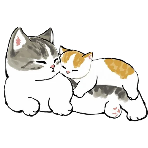 💗 Стикер «kittynyam» для Telegram
