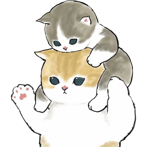 💗 Стикер «kittynyam» для Telegram
