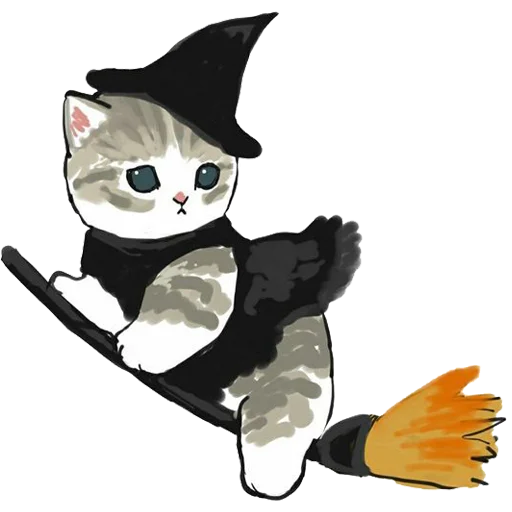 😈 Стикер «kittynyam» для Telegram