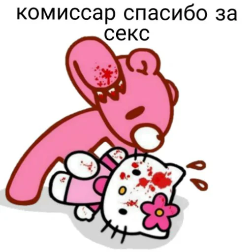 😢 Стикер «hello kitty squad» для Telegram