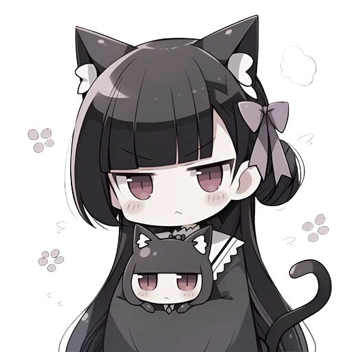 🖤 Стикер «kitty wursya» для Telegram