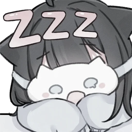 🖤 Стикер «kitty wursya» для Telegram