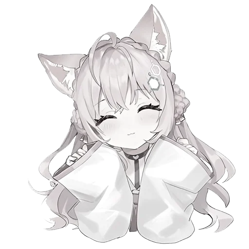 🖤 Стикер «kitty wursya» для Telegram