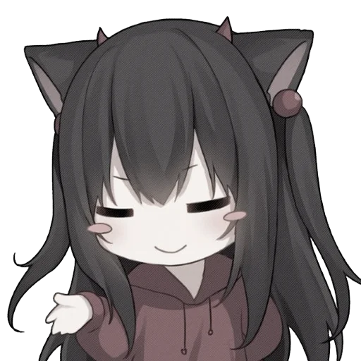 🖤 Стикер «kitty wursya» для Telegram