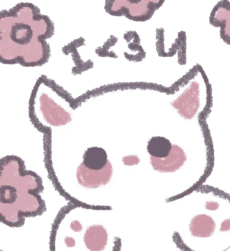 😍 Стикер «kitty» для Telegram