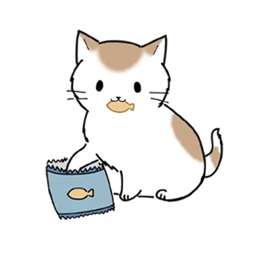 🐟 Стикер «Kitty Yuan» для Telegram