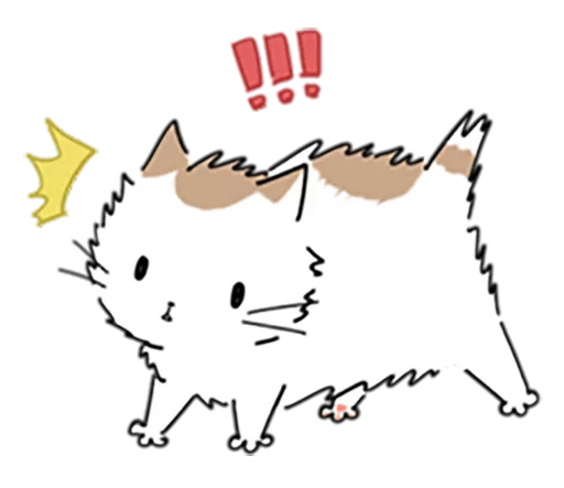 ⚠ Стикер «Kitty Yuan» для Telegram