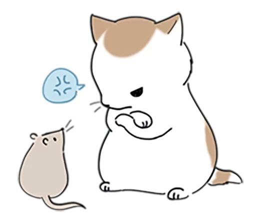 😤 Стикер «Kitty Yuan» для Telegram