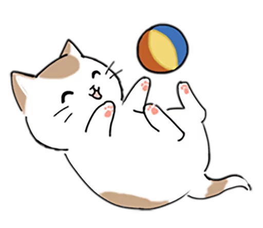 🏐 Стикер «Kitty Yuan» для Telegram