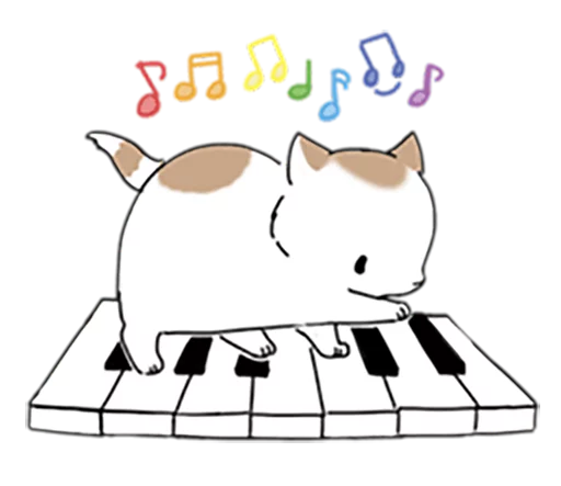 🎵 Стикер «Kitty Yuan» для Telegram