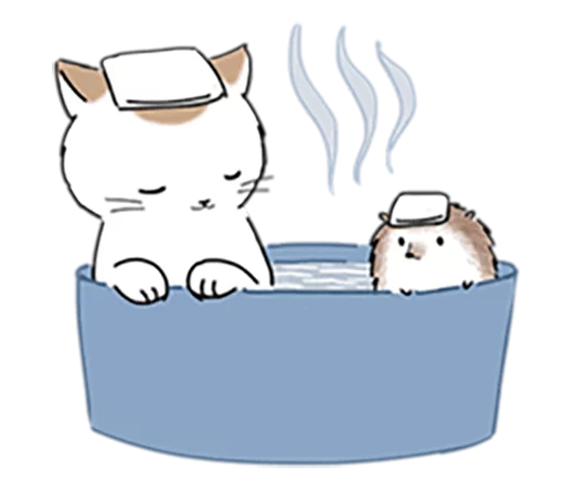 🛀 Стикер «Kitty Yuan» для Telegram