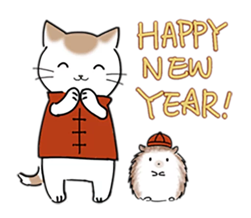 🎆 Стикер «Kitty Yuan» для Telegram