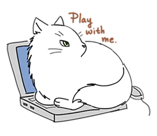 🎮 Стикер «Kitty Yuan» для Telegram
