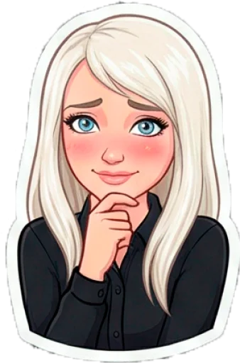 ☺️ Стикер «Кити Барс» для Telegram