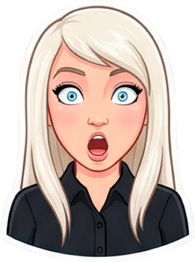 🤨 Стикер «Кити Барс» для Telegram