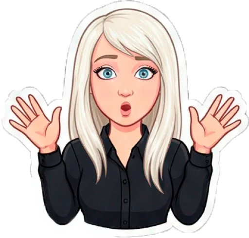 🥴 Стикер «Кити Барс» для Telegram
