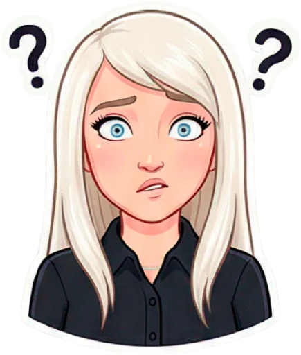 🤔 Стикер «Кити Барс» для Telegram