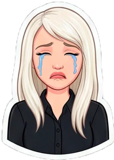 😢 Стикер «Кити Барс» для Telegram