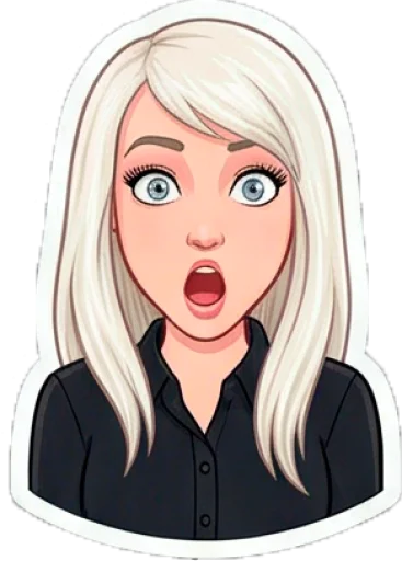 😳 Стикер «Кити Барс» для Telegram
