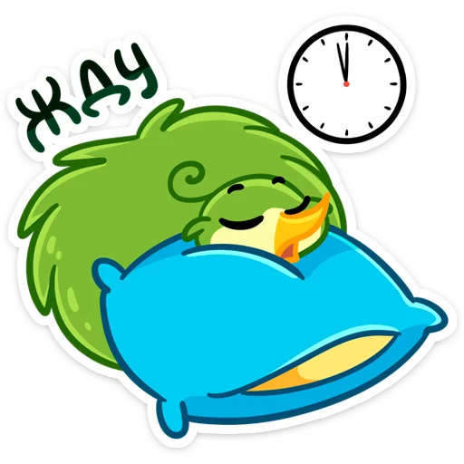 😴 Стикер «Киви Иви» для Telegram