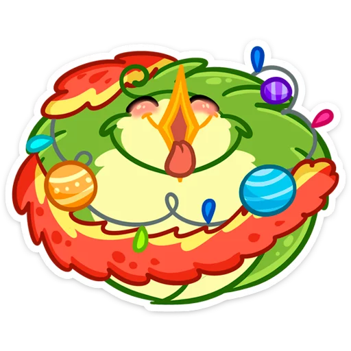 🎄 Стикер «Киви Иви» для Telegram