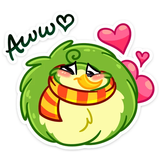💕 Стикер «Киви Иви» для Telegram