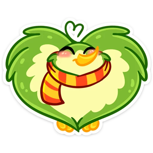 ❤️ Стикер «Киви Иви» для Telegram