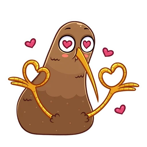 😍 Стикер «Киви Стиви» для Telegram