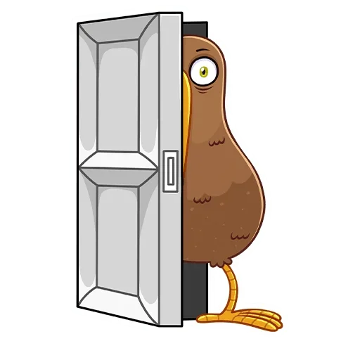 👀 Стикер «Киви Стиви» для Telegram