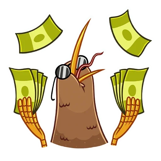 💸 Стикер «Киви Стиви» для Telegram