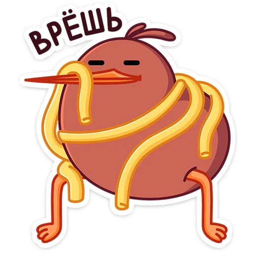 🤥 Стикер «Кивик» для Telegram