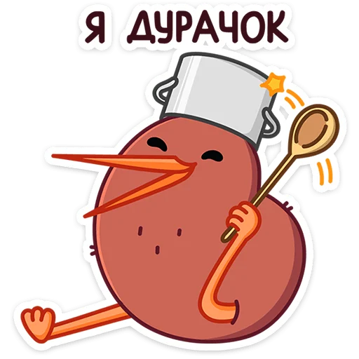 🤪 Стикер «Кивик» для Telegram