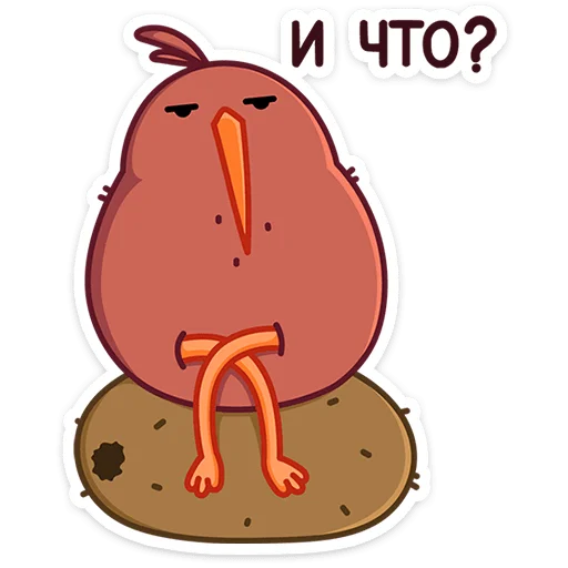 🤨 Стикер «Кивик» для Telegram