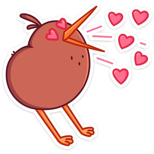 🥰 Стикер «Кивик» для Telegram