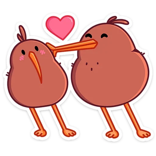 😘 Стикер «Киви Кивик» для Telegram