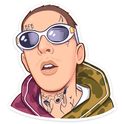 😎 Стикер «KIZARU» для Telegram