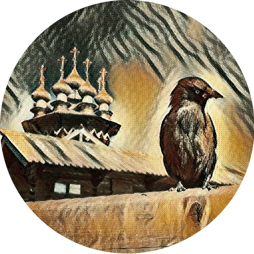 Стикерпак kizhi bird для Telegram