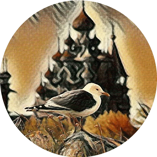 🐸 Стикер «kizhi bird» для Telegram