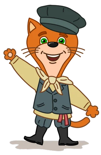 🙋 Стикер «Кот Кижик» для Telegram