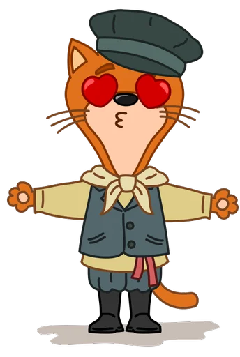 😍 Стикер «Кот Кижик» для Telegram