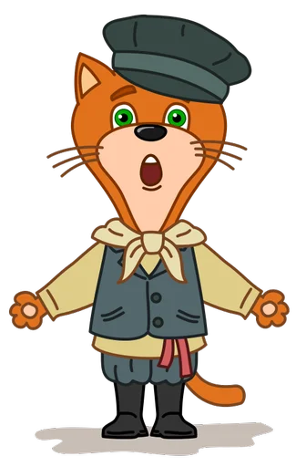😲 Стикер «Кот Кижик» для Telegram