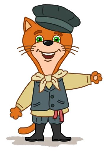 ↘ Стикер «Кот Кижик» для Telegram