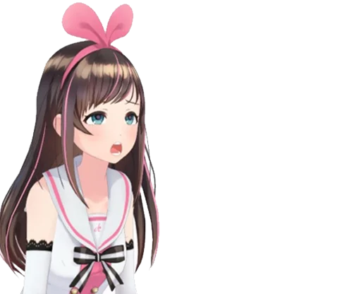😔 Стикер «Kizuna Ai» для Telegram