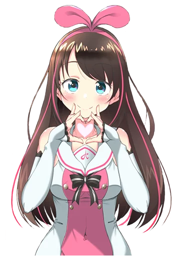 ❤ Стикер «Kizuna Ai» для Telegram