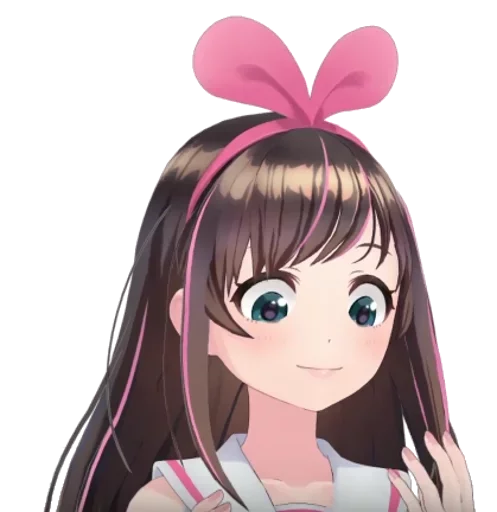 🌚 Стикер «Kizuna Ai» для Telegram