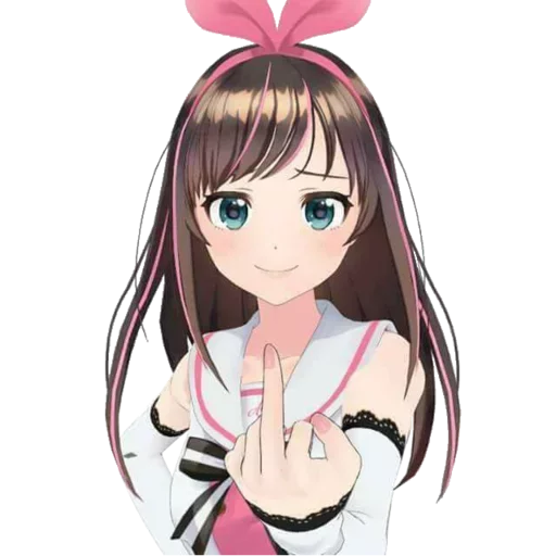 🖕 Стикер «Kizuna Ai» для Telegram